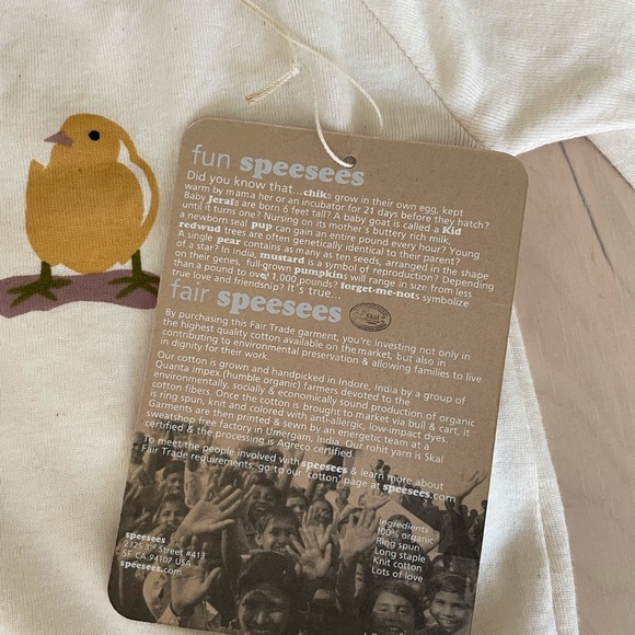 Organic Cotton Kimono-Style Onesie 3-6 months - Picture 9 of 9